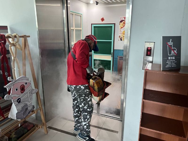 確診者工作廠域戶內化學防治 確診者工作廠域戶內化學防治